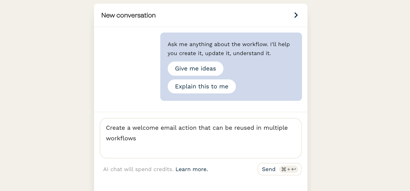 AI Assistant Chat Example Prompt.