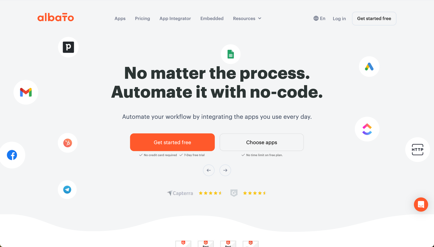 Albato website