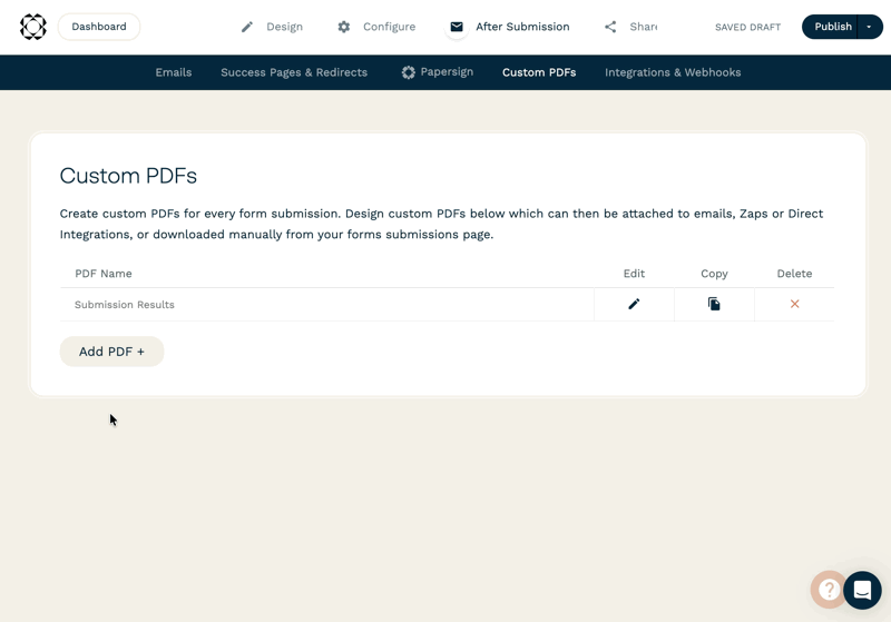 How to build a custom PDF invoice