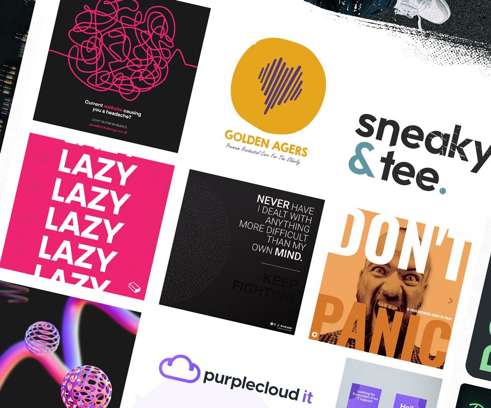 Samples of work from Pixelbricks