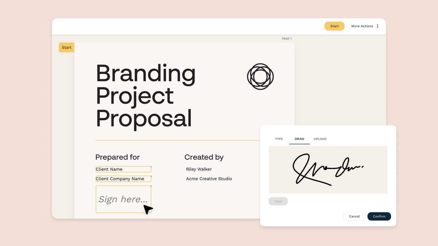 electronic signing with papersign