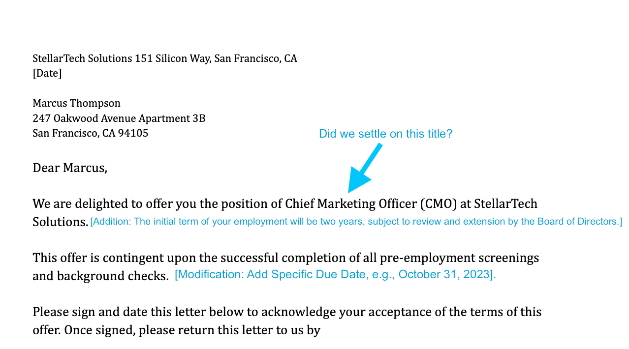Ready, set, redline How to redline documents for approval