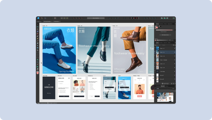 affinity designer interface