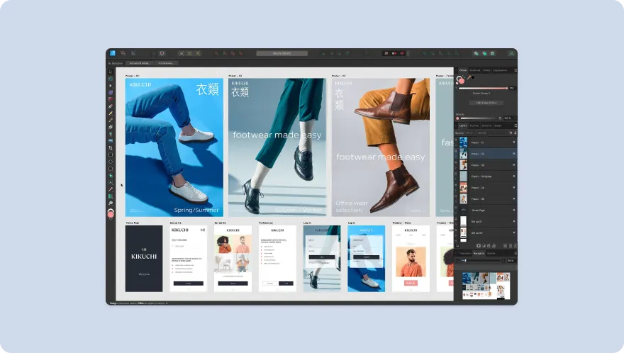 affinity designer interface