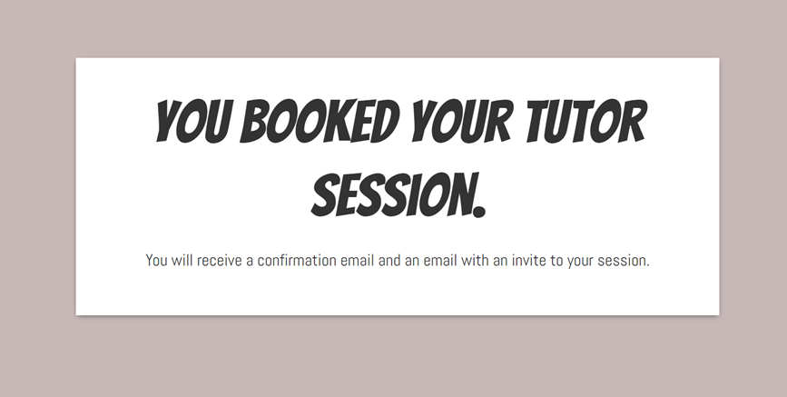 Putting through a test submission on Paperform