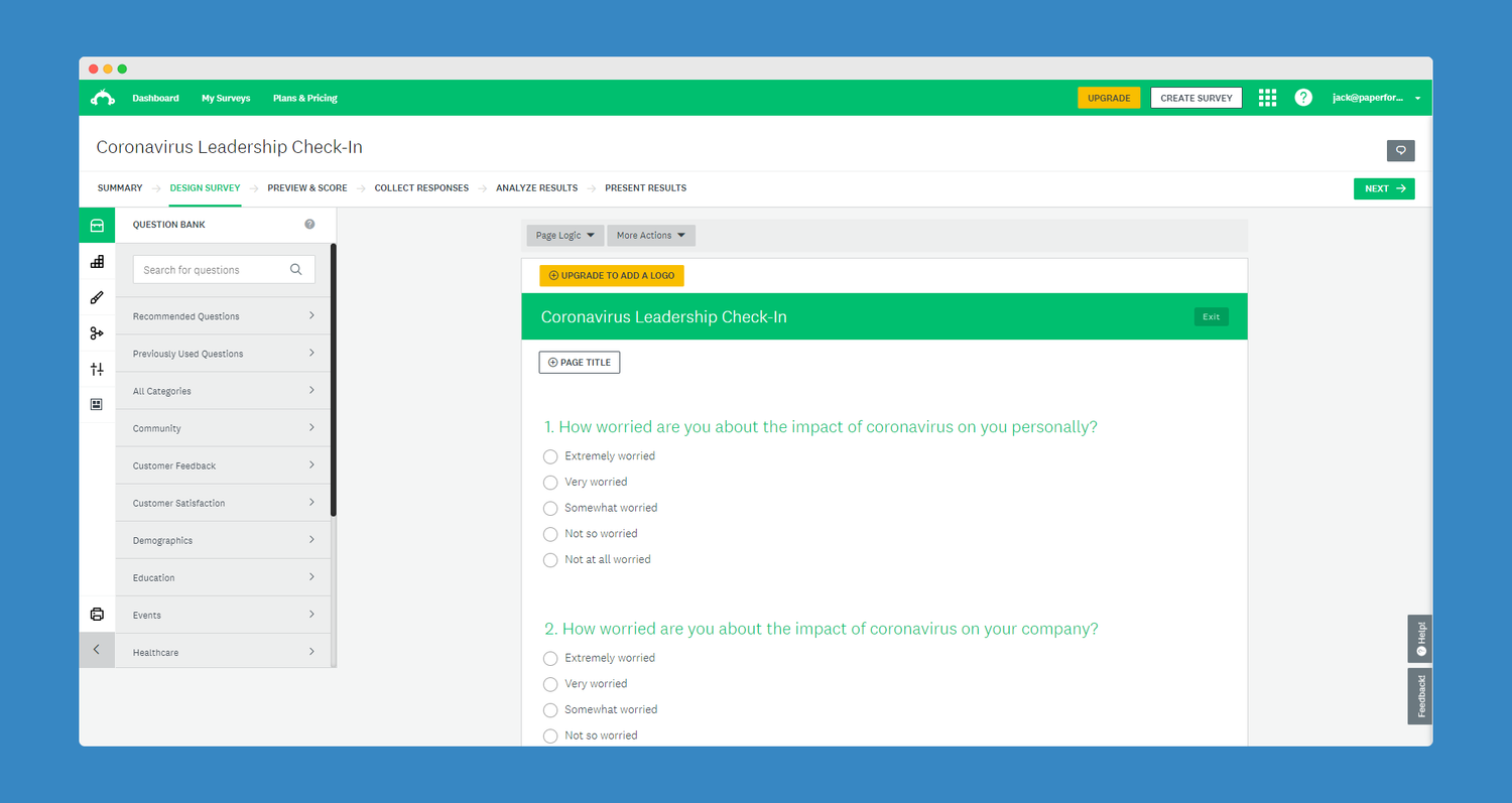 Google Forms vs Surveymonkey vs Paperform: A Full Comparison