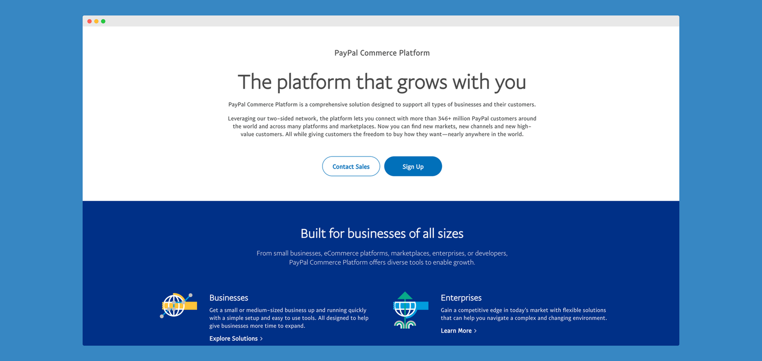 paypal commerce platform pricing