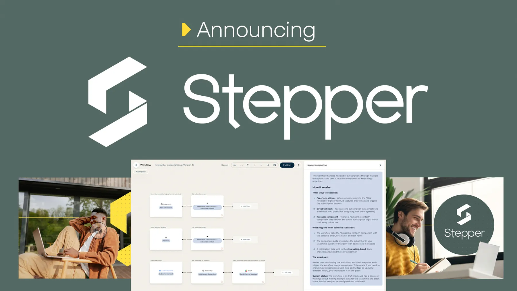 Introducing Stepper: the free AI-native workflow automation builder