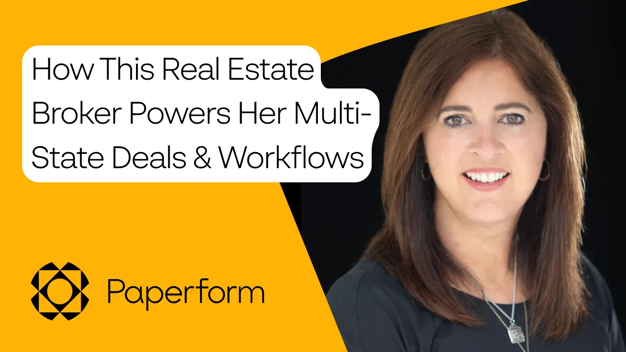 How This Real Estate Expert Uses Paperform to Power Multi-State Real Estate Workflows