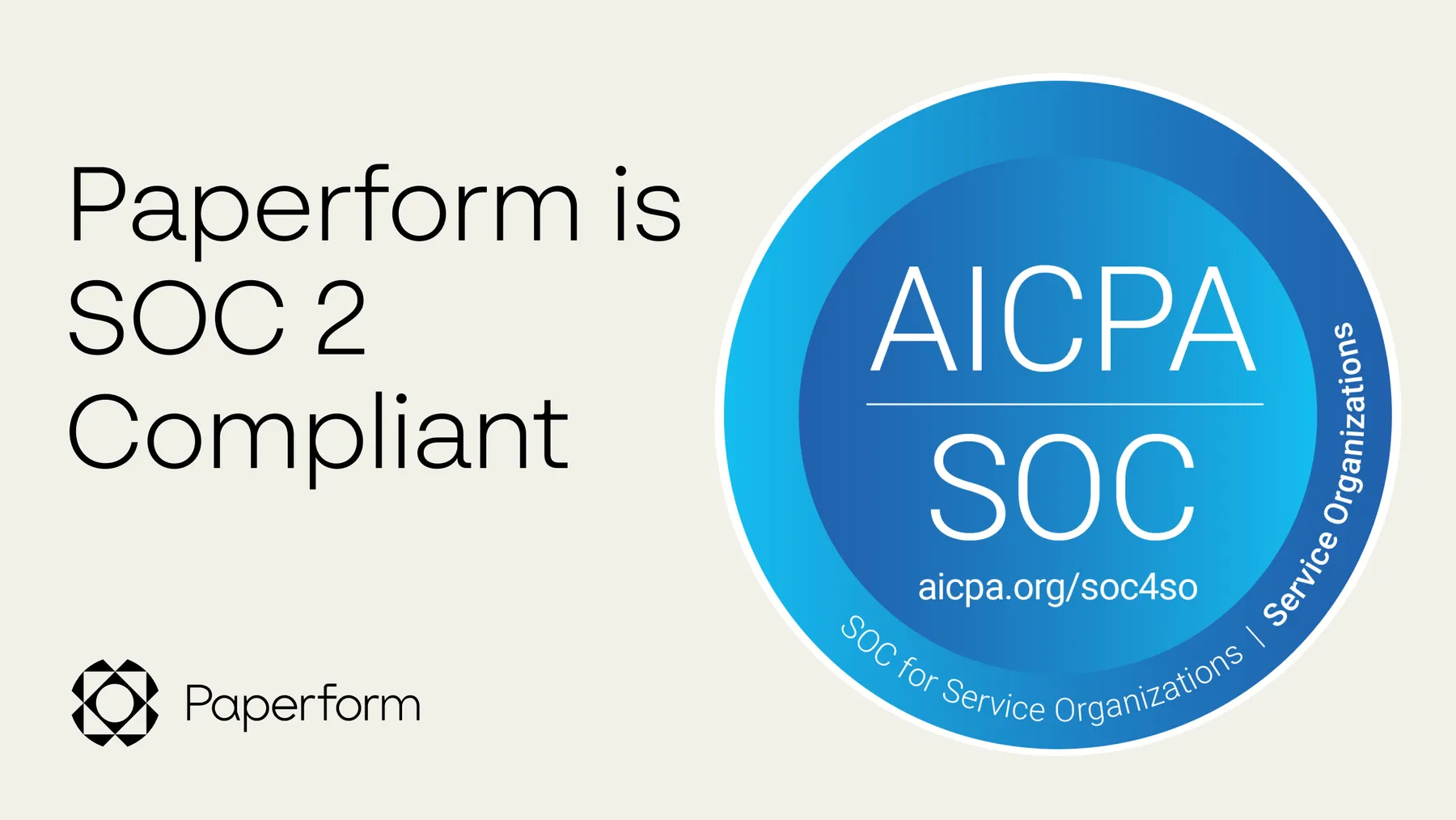 Paperform has Achieved SOC 2 Compliance