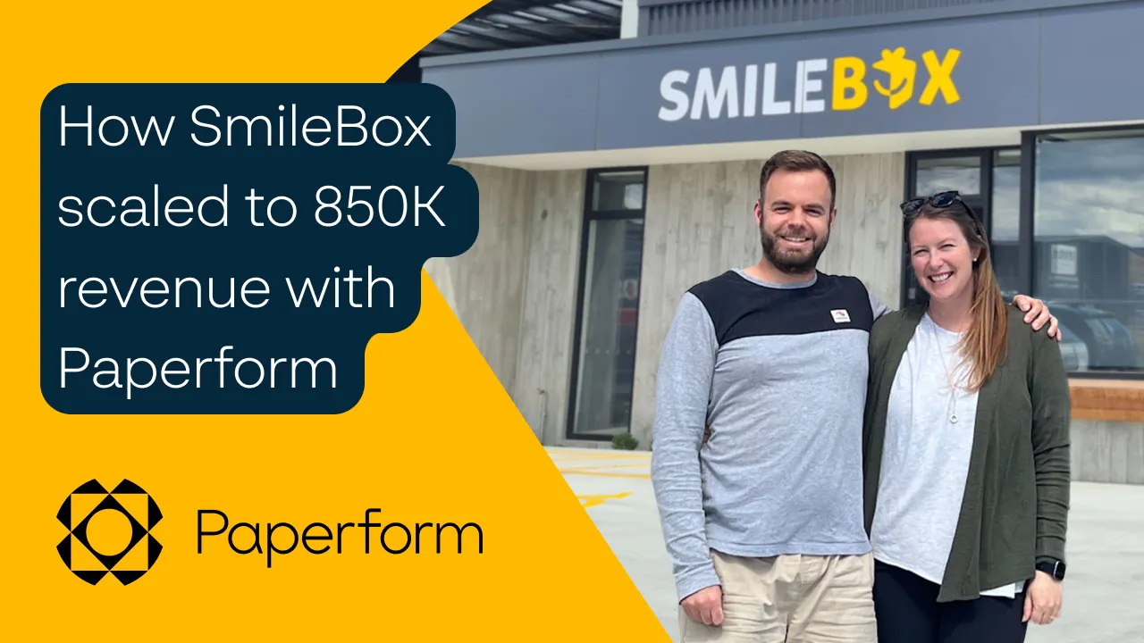 How SmileBox Scaled to 30,000 Orders with Paperform — A Small Business eCommerce Case Study