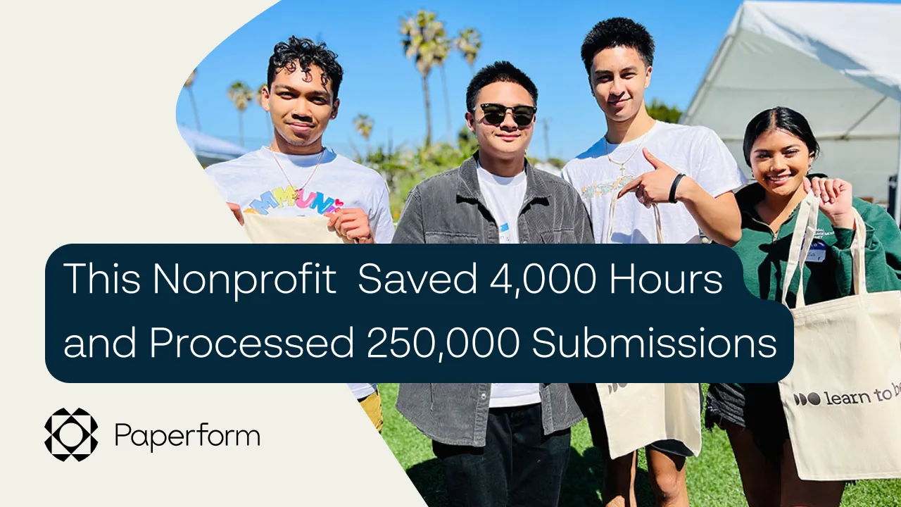 This Education Nonprofit Saved 4,000 Hours and Processed 250,000 Submissions