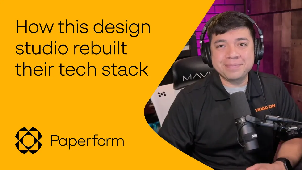 How This Design Studio Streamlined Workflows and Won Back Their Time with Paperform