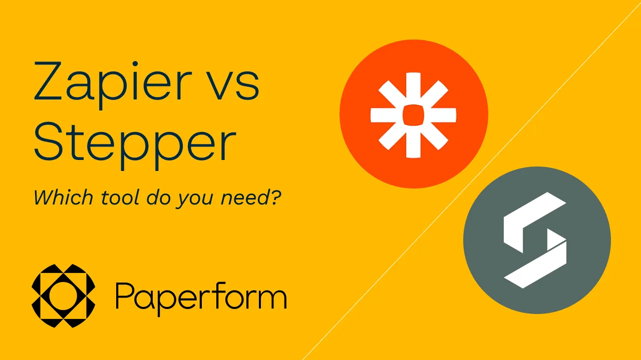 Zapier vs Stepper: Which Automation Tool is Best