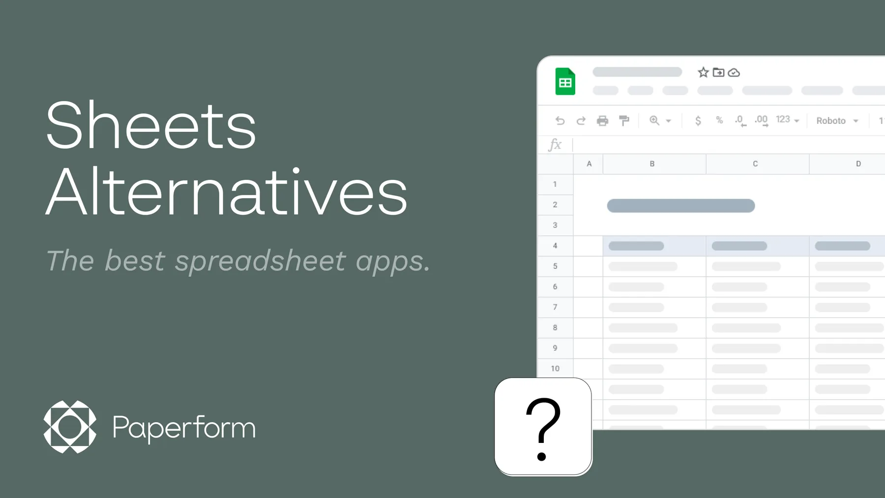 The 10 best Google Sheets alternatives in 2026