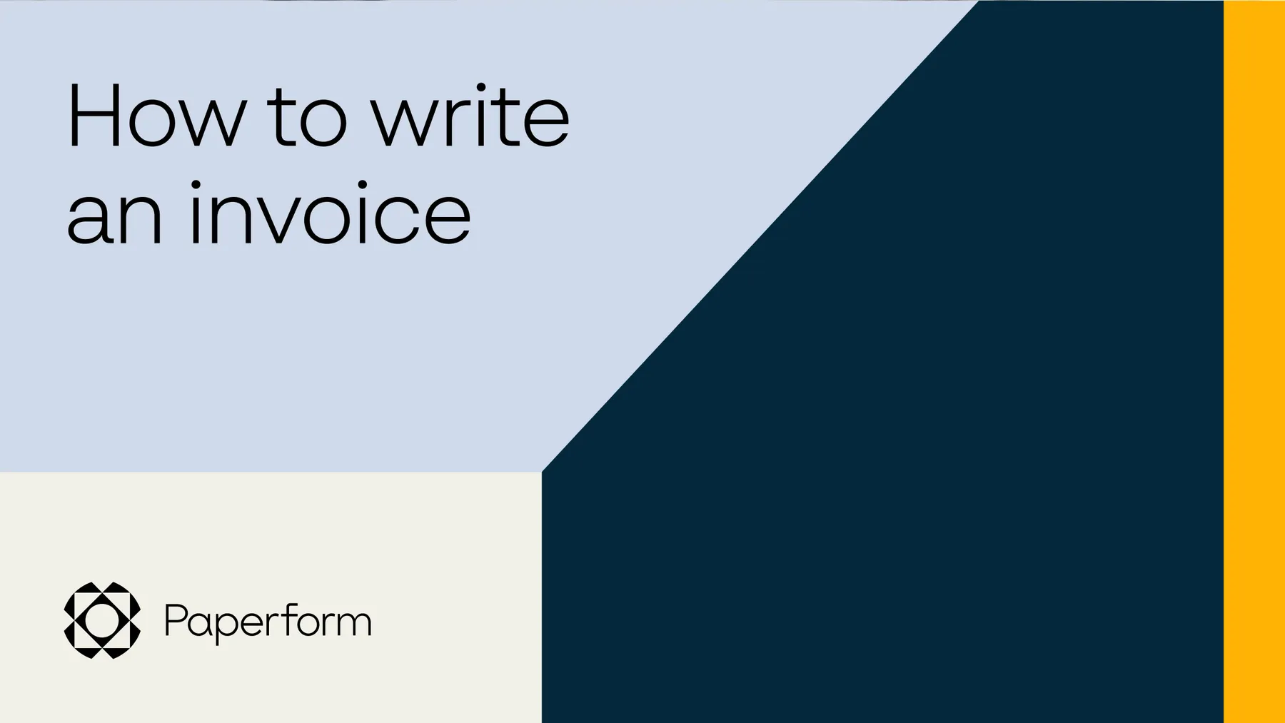 How to write an invoice in 5 easy steps (steal our template)