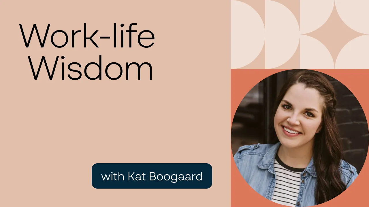 How freelance writer Kat Boogaard balances work and life