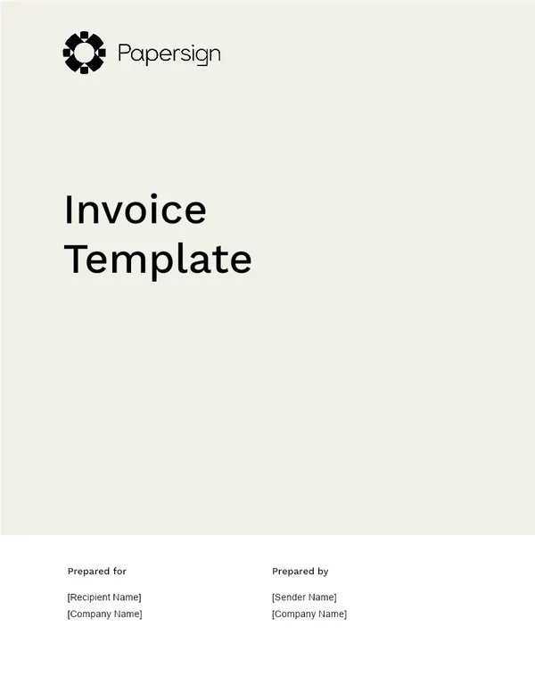 Invoice Template
