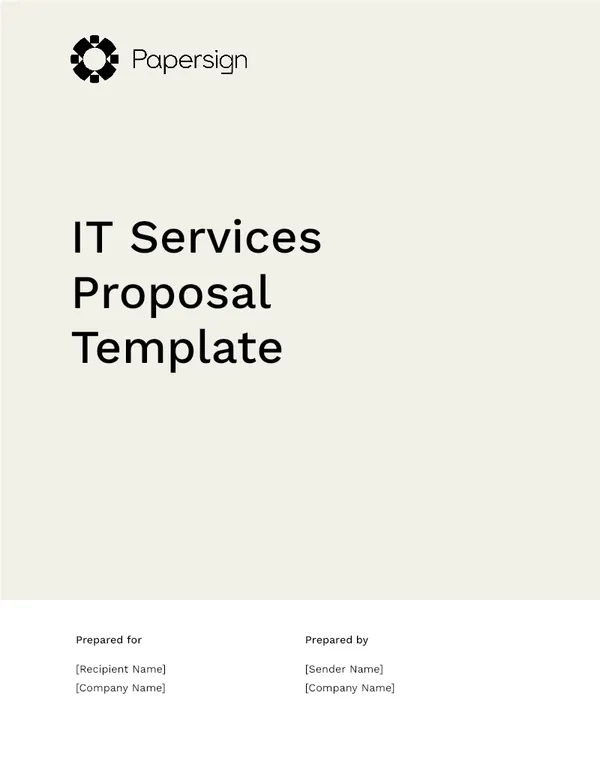 IT Services Contract Agreement Template