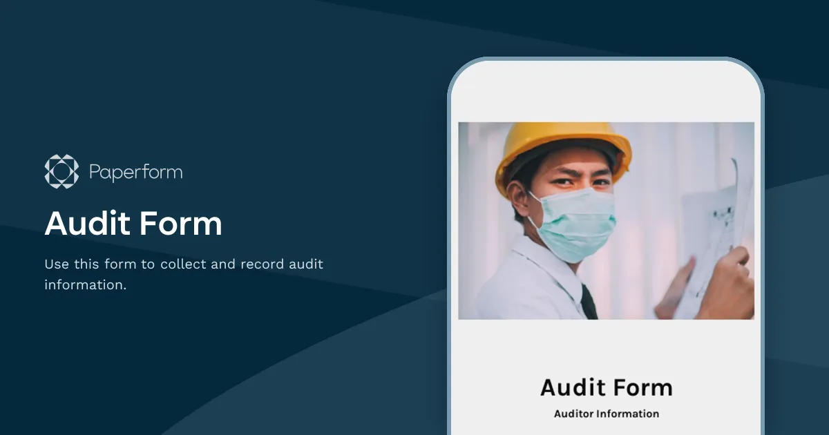 Audit Form