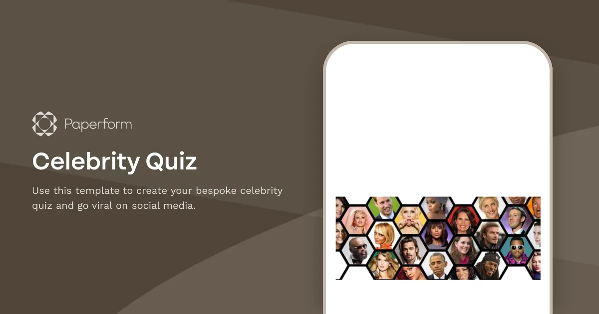 Celebrity Quiz