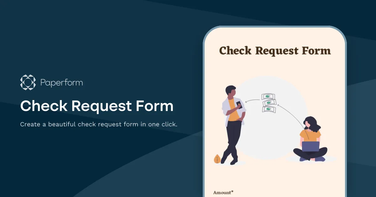 Check Request Form