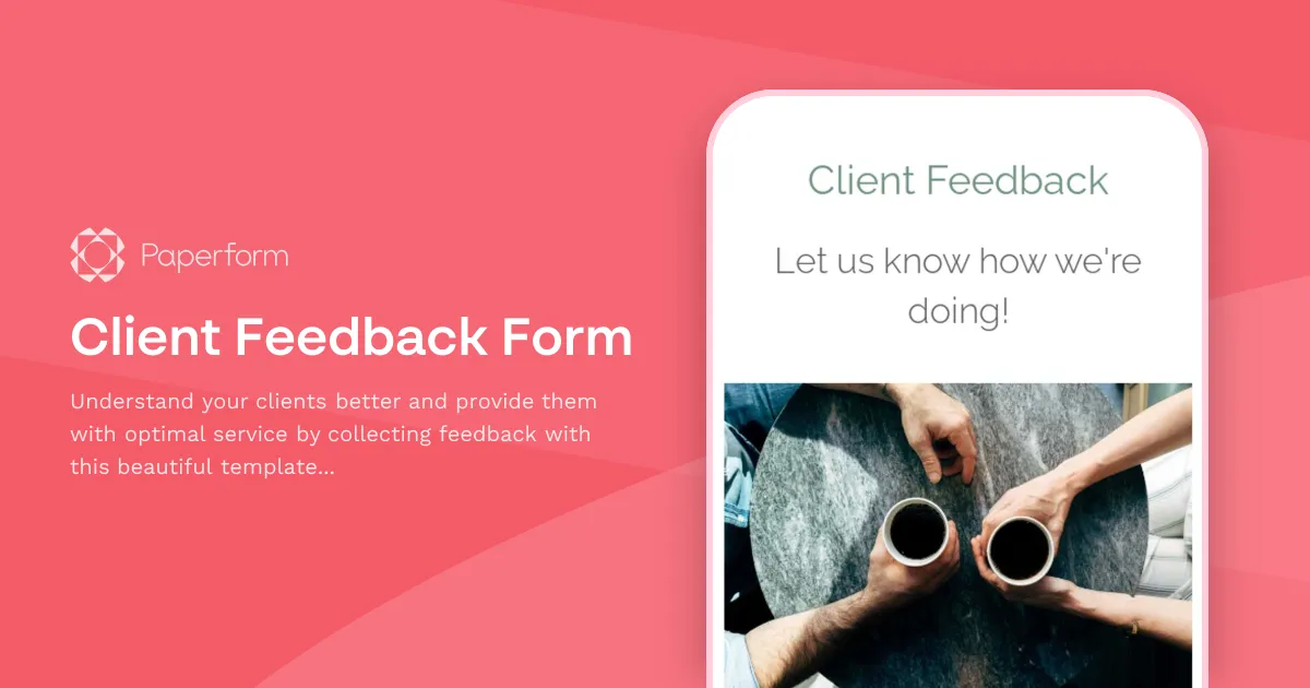 Client Feedback Form