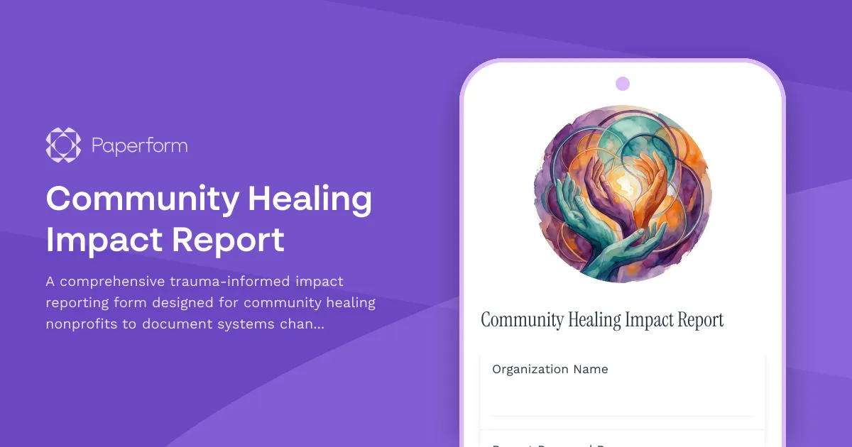 Community Healing Impact Report