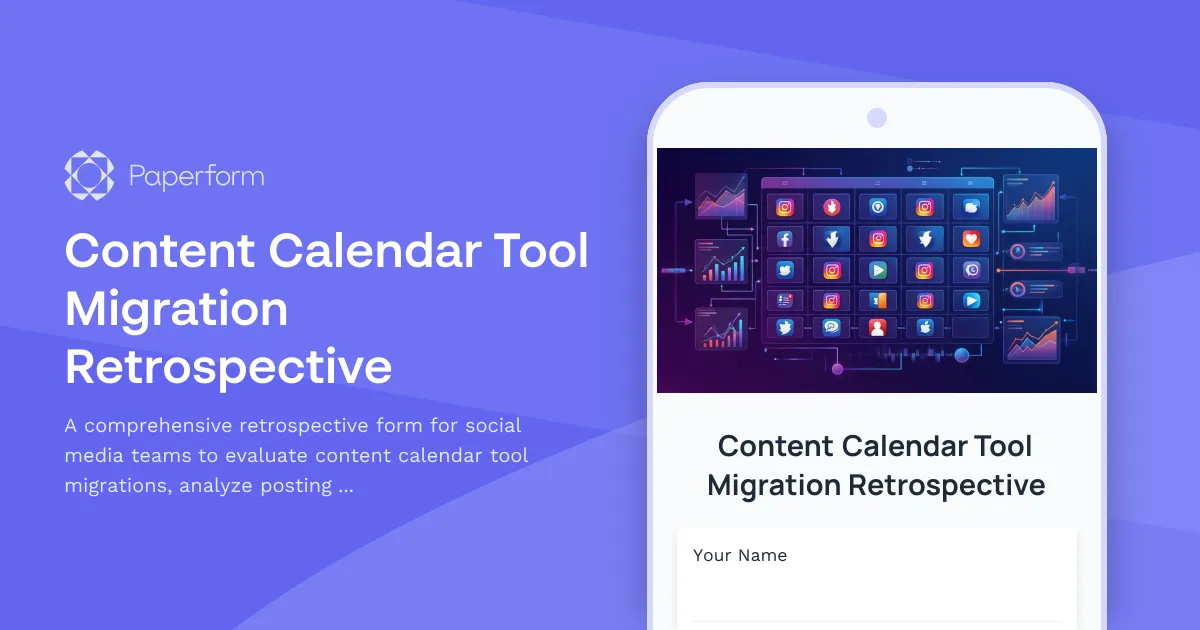 Content Calendar Tool Migration Retrospective