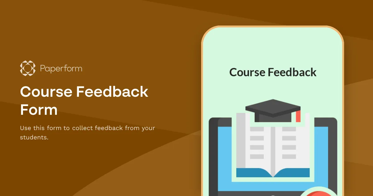 Course Feedback Form