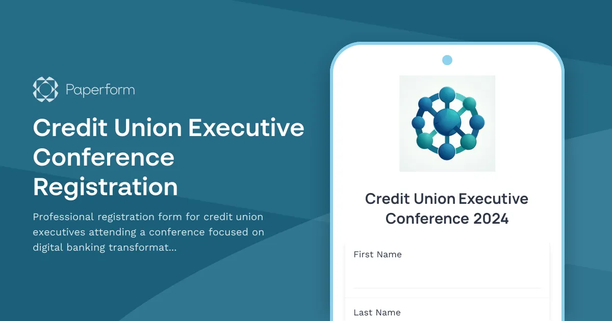 Credit Union Executive Conference Registration