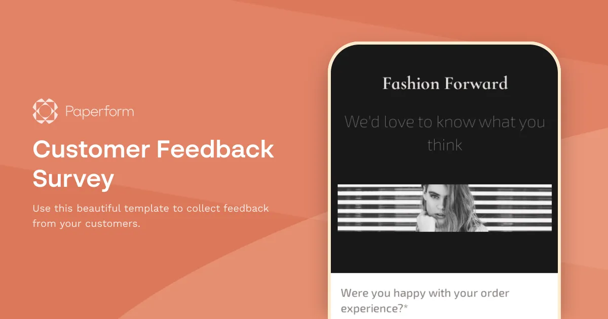 Customer Feedback Survey