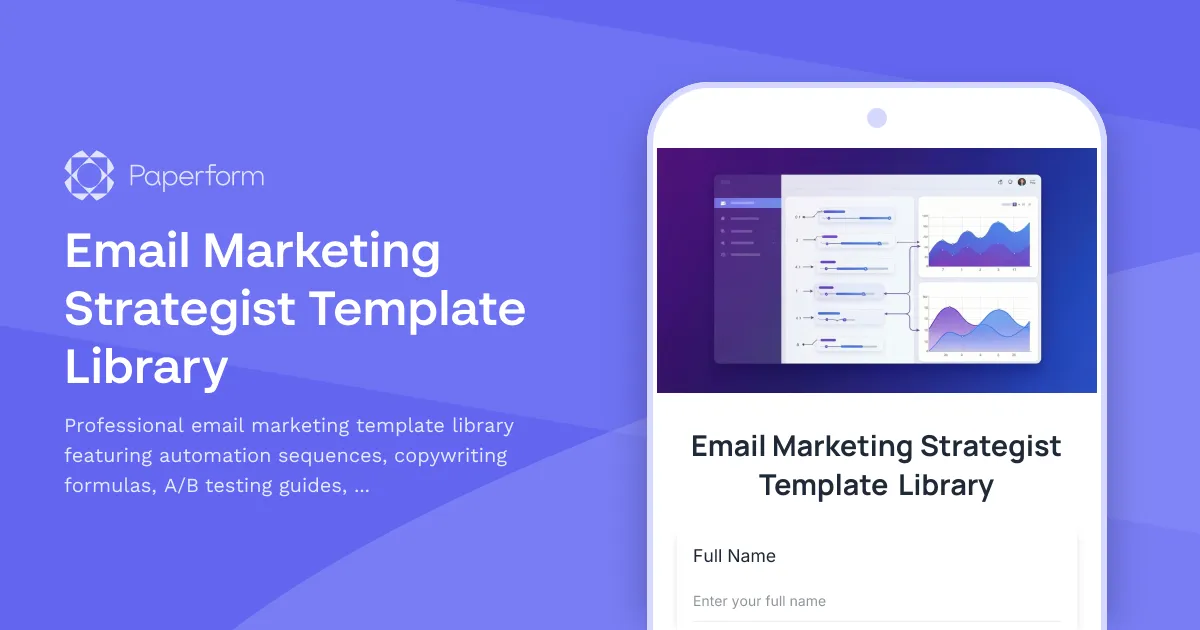 Email Marketing Strategist Template Library