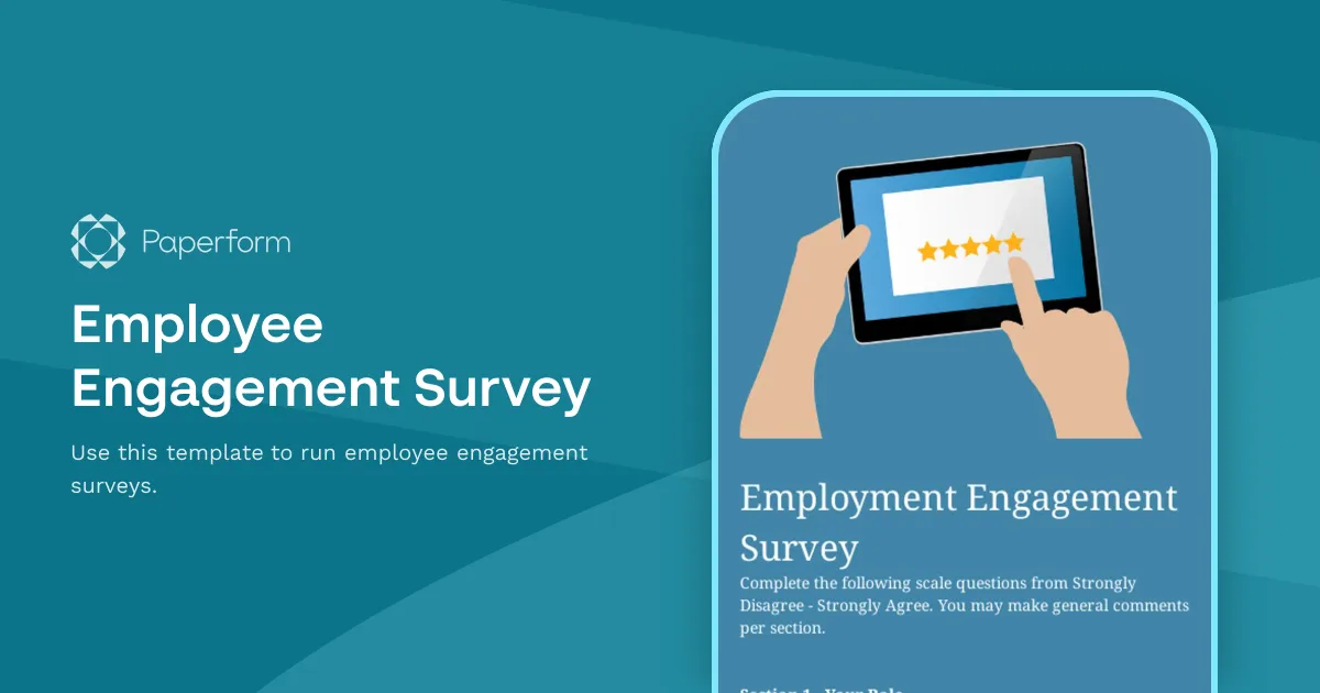 Employee Engagement Survey
