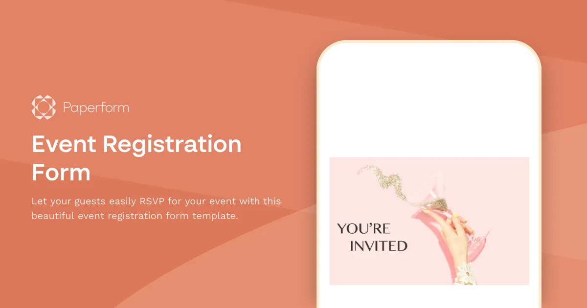 Event Registration Form