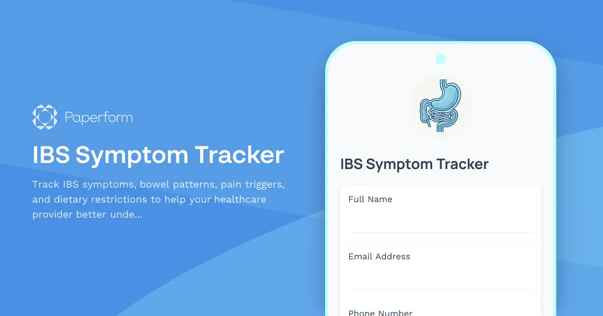 IBS Symptom Tracker