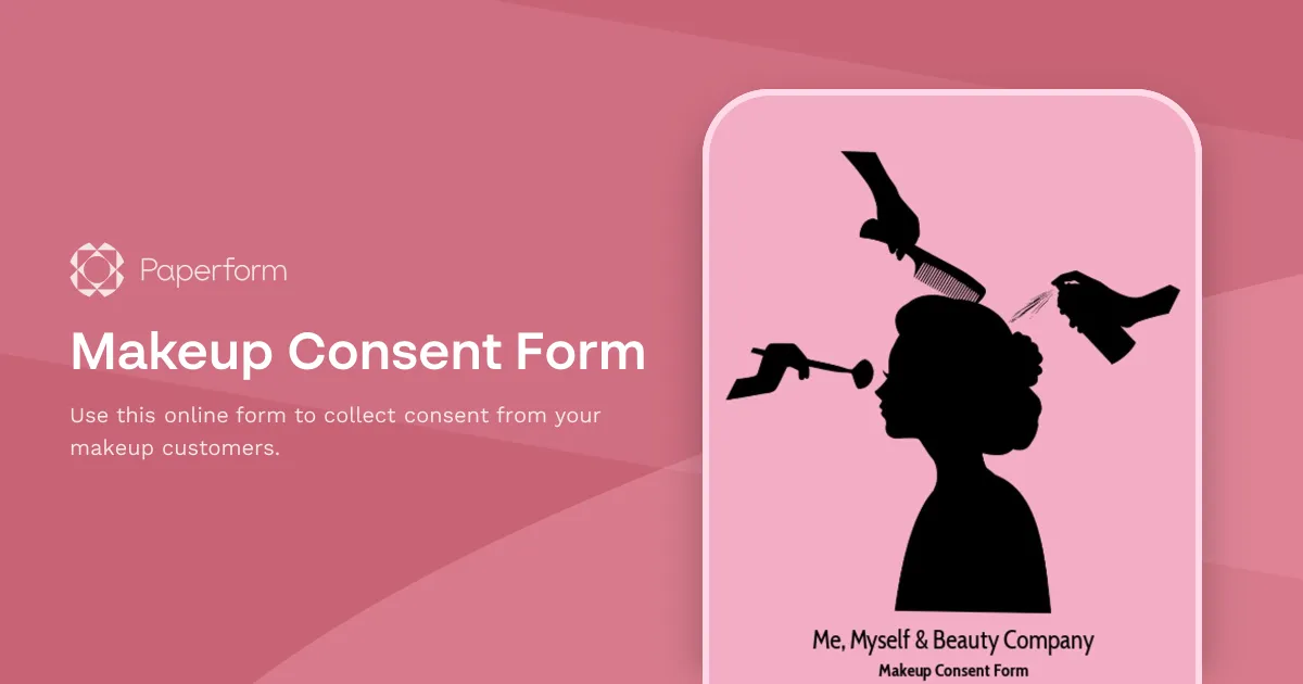 Makeup Consent Form