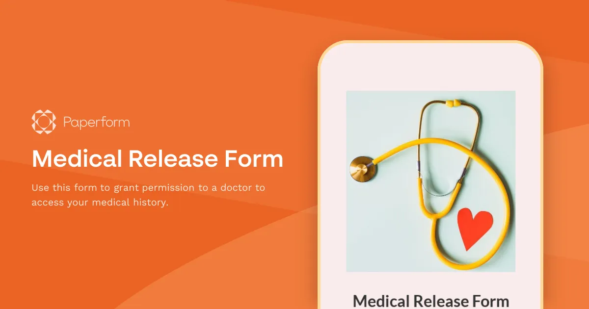 Medical Release Form