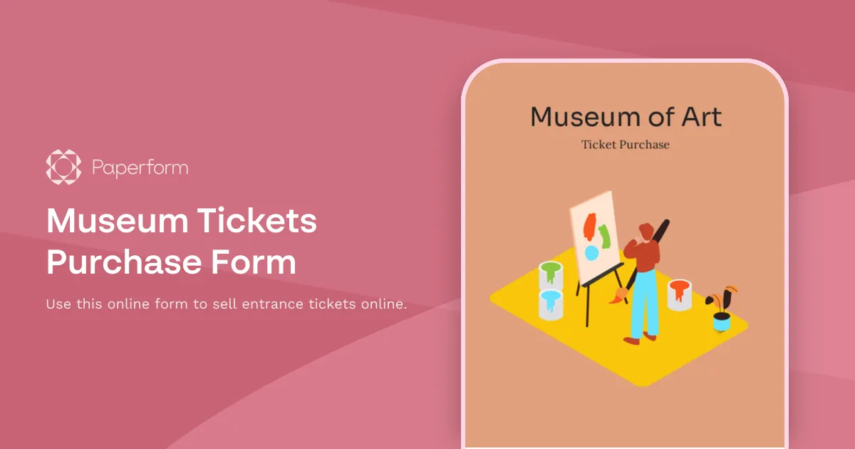 Museum Tickets Purchase Form
