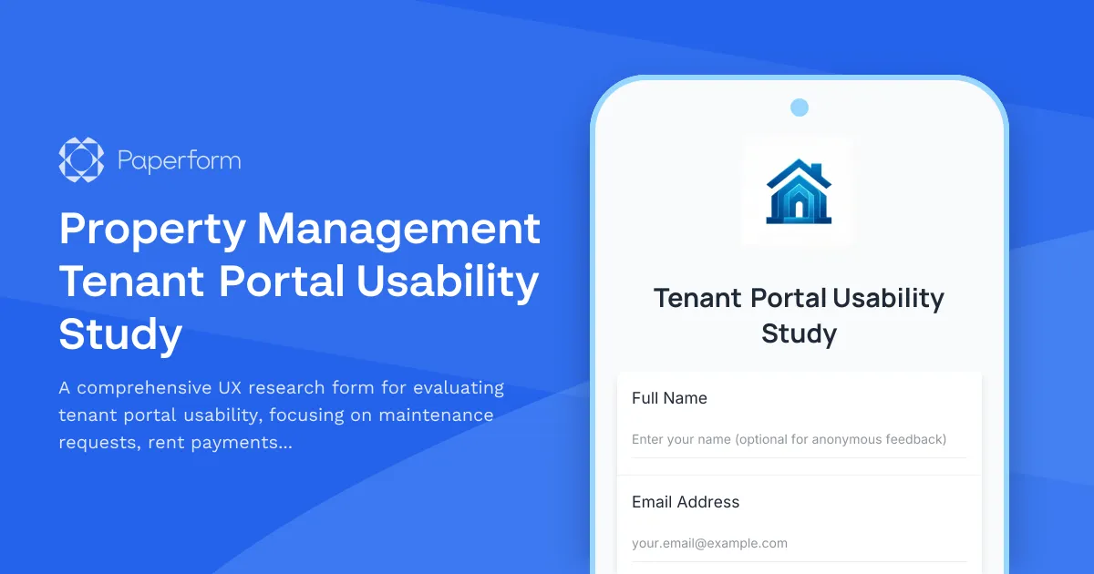 Property Management Tenant Portal Usability Study