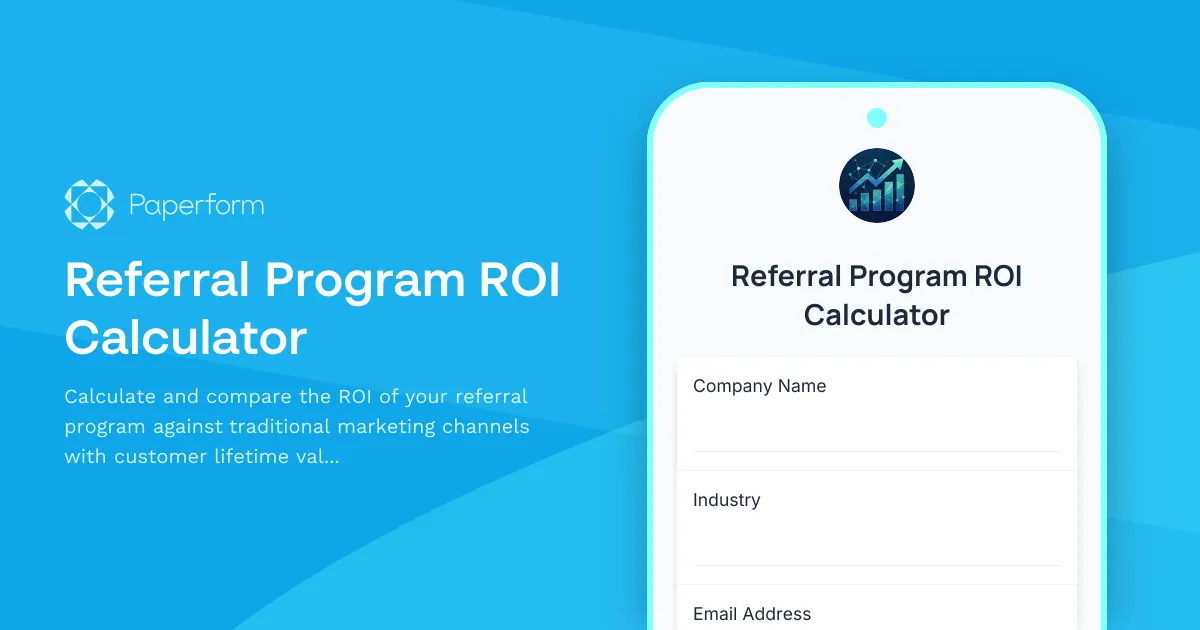 Referral Program ROI Calculator