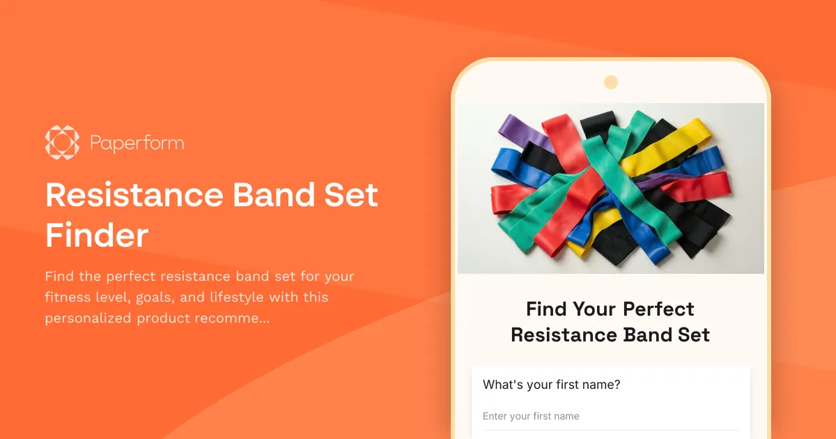 Resistance Band Set Finder