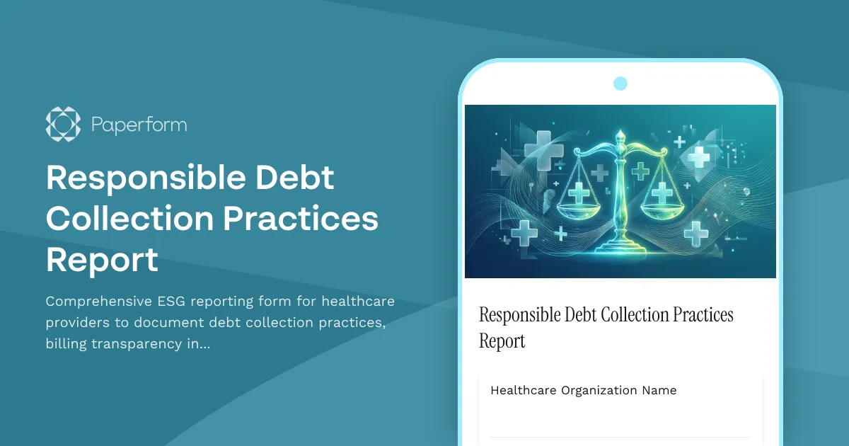 Responsible Debt Collection Practices Report