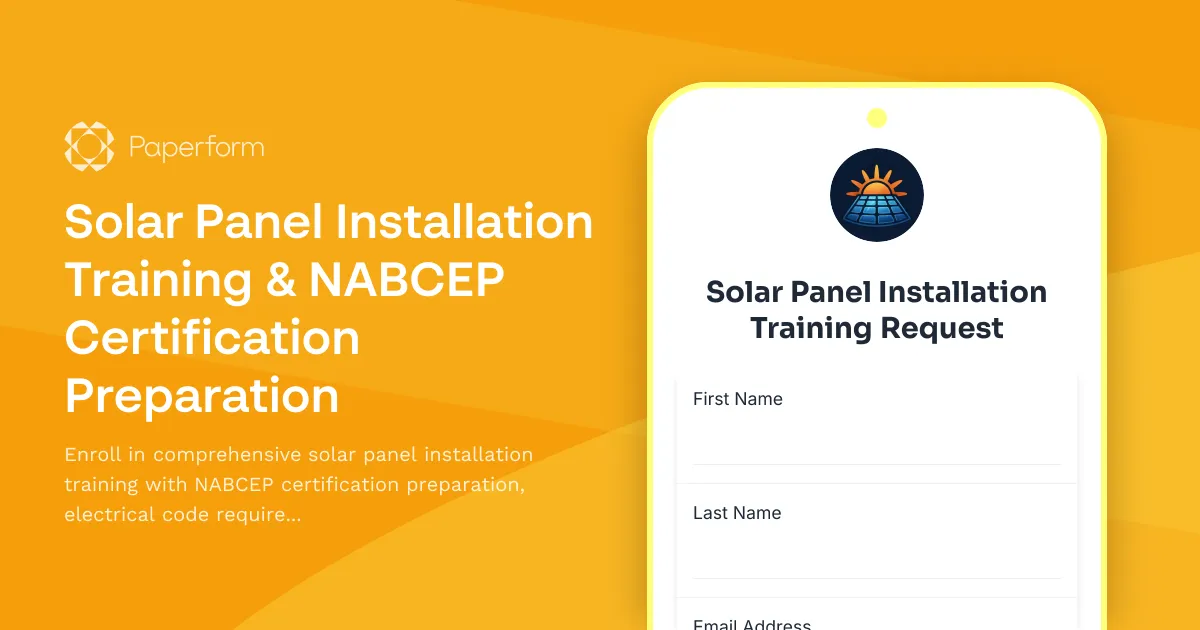 Solar Panel Installation Training & NABCEP Certification Preparation
