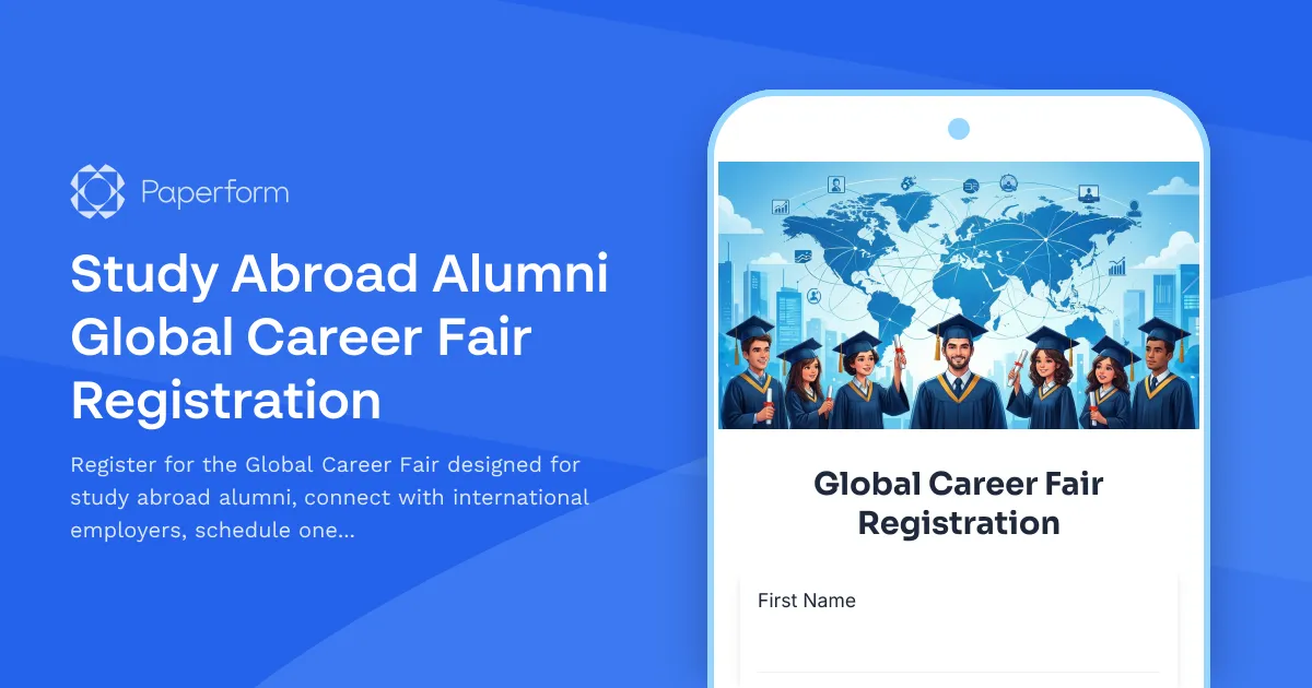 Study Abroad Alumni Global Career Fair Registration