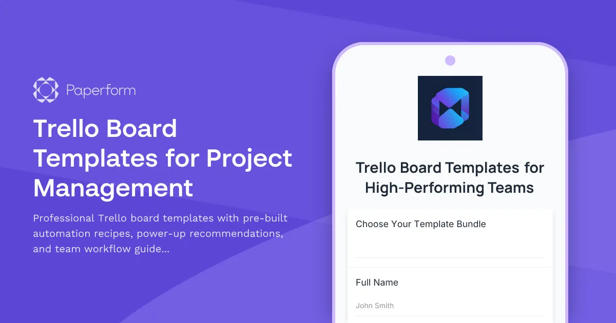 Trello Board Templates for Project Management