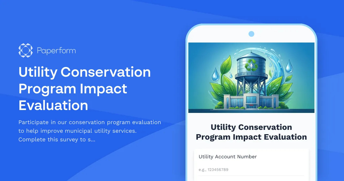 Utility Conservation Program Impact Evaluation