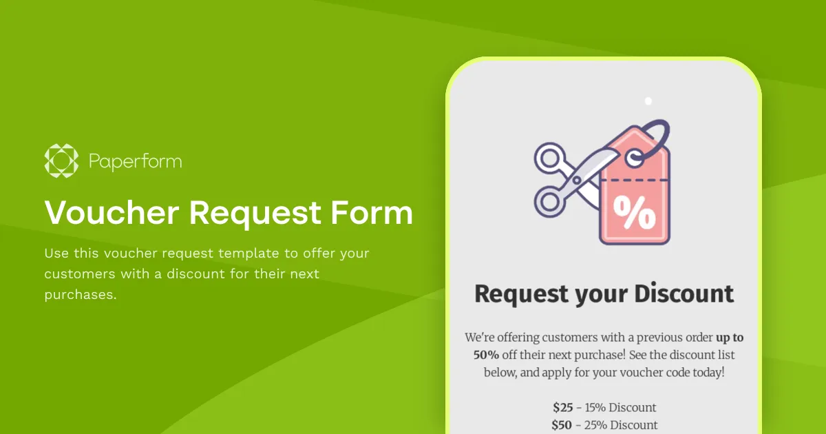 Voucher Request Form