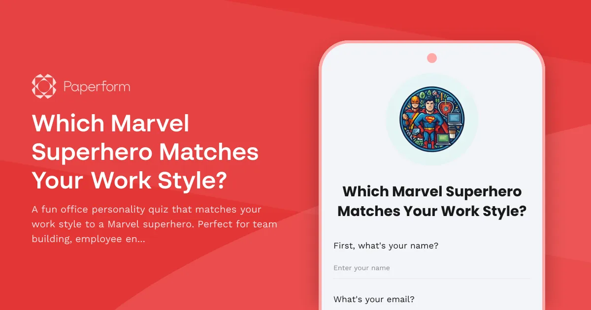 Which Marvel Superhero Matches Your Work Style?