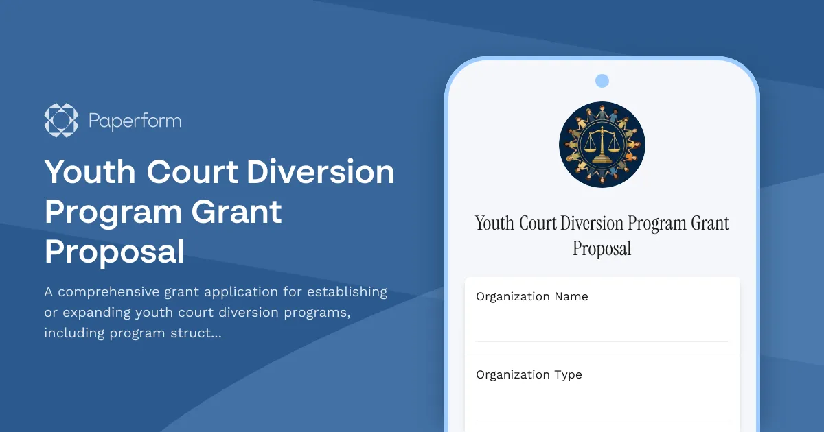 Youth Court Diversion Program Grant Proposal